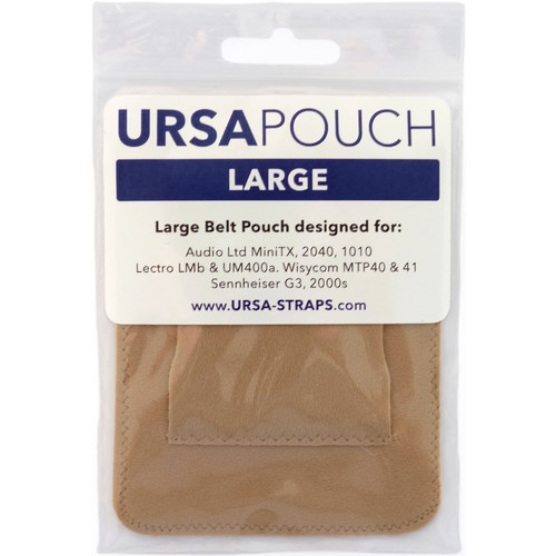 Remote Audio URSA Pouch for Wireless Transmitters (Large Beige)