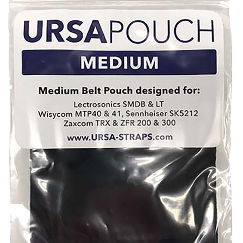 Remote Audio URSA Pouch for Wireless Transmitters (Medium Black)