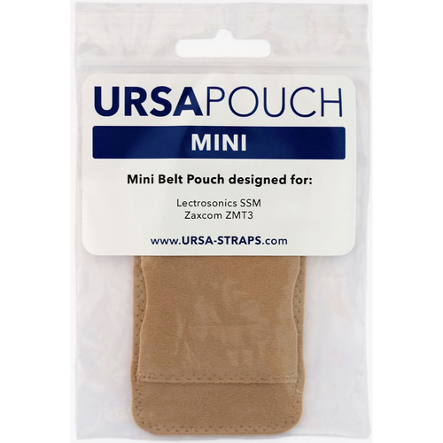 Remote Audio URSA Pouch for Wireless Transmitters (Mini Beige)