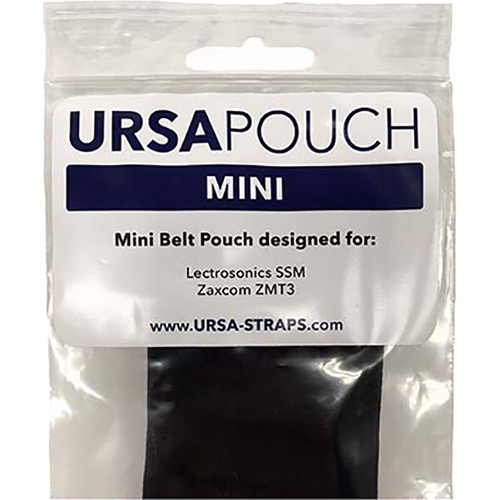 Remote Audio URSA Pouch for Wireless Transmitters (Mini Black)