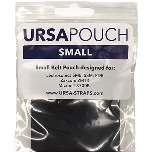 Remote Audio URSA Pouch for Wireless Transmitters (Small Black)