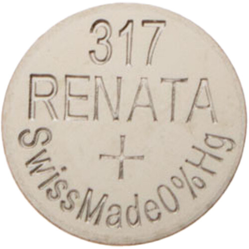 Renata 317 1.5V Silver Oxide Battery