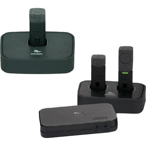 Revolabs HD DualChannel Wireless Microphone System 02HDDUALEDU