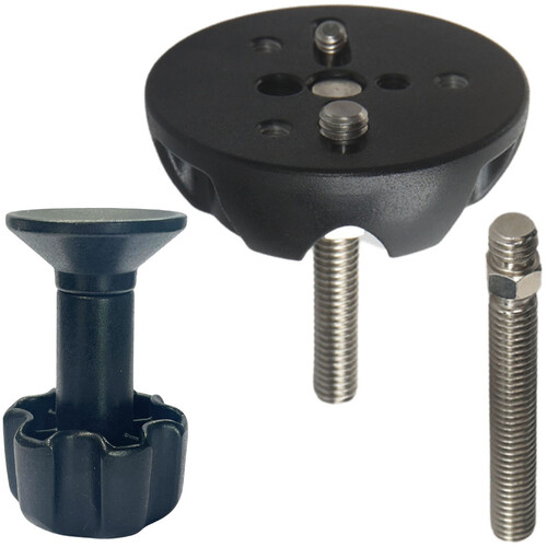 RigWheels PT-Zero 75mm Bowl Tripod Adapter