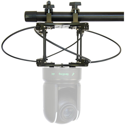 RigWheels PTZ Camera Vibration Isolator/Damper with Pipe Clamps