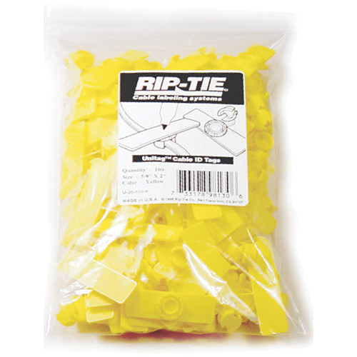 Rip-Tie Unitag Cable Marker - 0.62 x 2