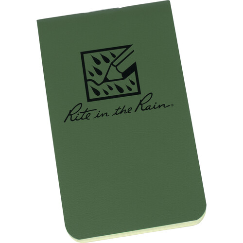 Rite in the Rain On-the-Go Notebooks (Green 6-Pack)