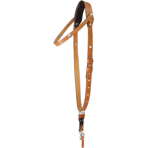 RL Handcrafts Andino Pro-DLX Leather Camera Sling (Small Tan/Coffee/Tan)