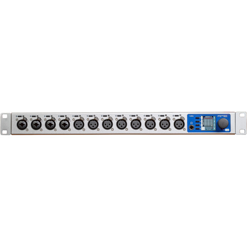 RME 12Mic-D Network-Ready Microphone Preamp with Dante ADAT and MADI