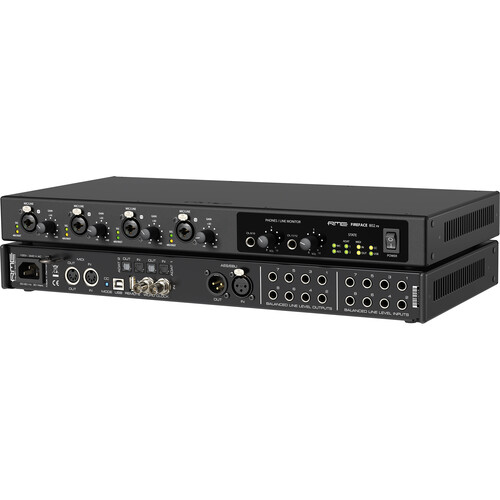 RME Fireface 802 FS AE 60-Channel USB-B Audio/MIDI Interface (Black)