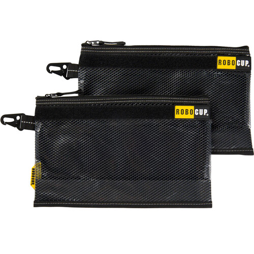 RoboCup Zippered Storage Pouch (2-Pack 12 x 7.5