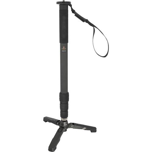 Robus RCM-439 4-Section Carbon Fiber Monopod with SBM-001 Stabilizing Base