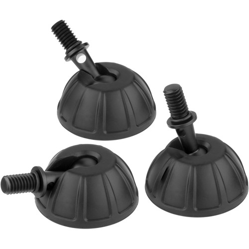 Robus WF-50 Wide Feet for Vantage Series 3 and 5 Carbon Fiber Tripods (50mm 3-Pack)