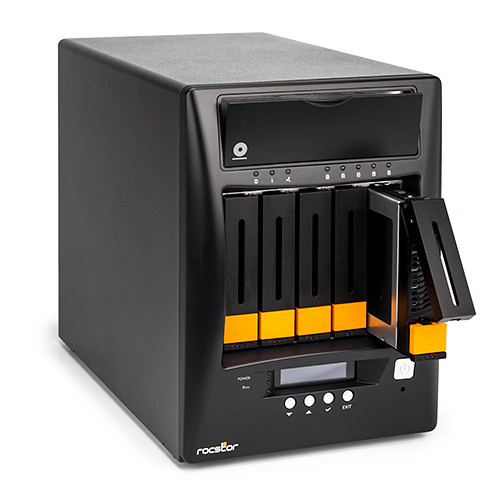 Rocstor Enteroc N56 Desktop NAS Server With Dual D5NAS56 SD5 B H