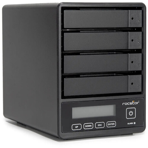 Rocstor Rocpro U35 64TB 4-Bay USB-C 3.2 Gen 1 RAID Array (4 x 16TB)