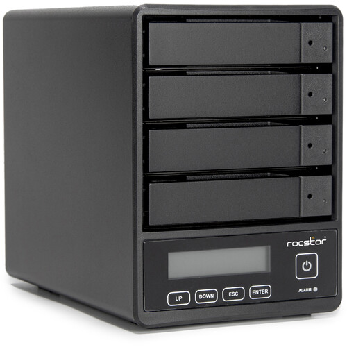 Rocstor Rocpro U35 96TB 4-Bay USB-C 3.2 Gen 1 RAID Array (4 x 24TB)