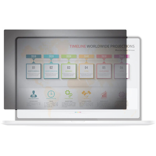 Rocstor PrivacyView Frameless Edge-to-Edge Privacy Filter for 12.5