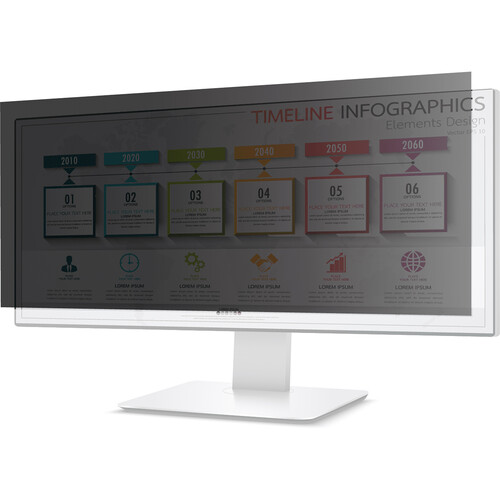 Rocstor PrivacyView Framed Privacy Filter for 24