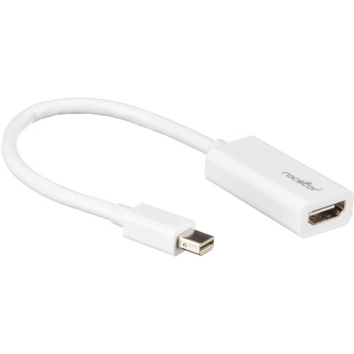 Rocstor HDMI Female to Mini DisplayPort Male Adapter Cable (White 8