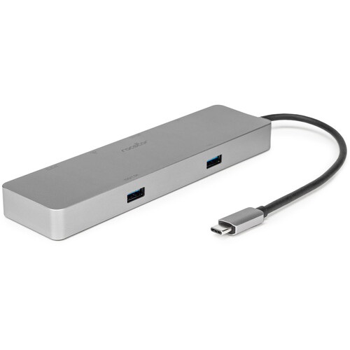 Rocstor 6-in-1 Dual Display USB-C 3.2 Gen 2 Hub