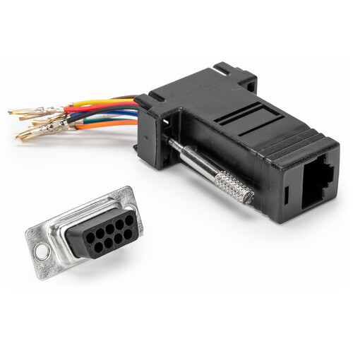 Rocstor DB9 to RJ45 Modular Serial Adapter