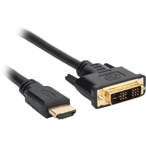 Rocstor HDMI Male to DVI-D Male Cable (10' Black)