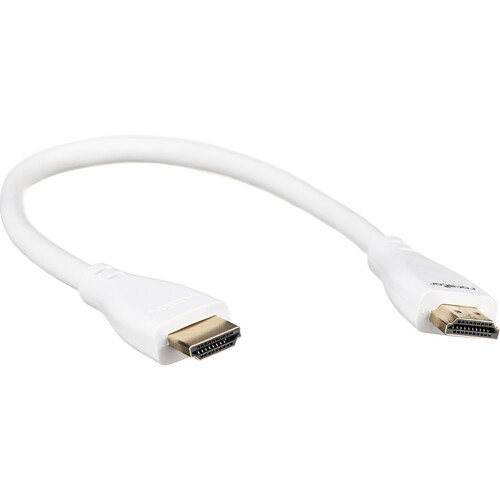 Rocstor Y10C158-W1 Premium High-Speed HDMI Cable with Ethernet (White 1')
