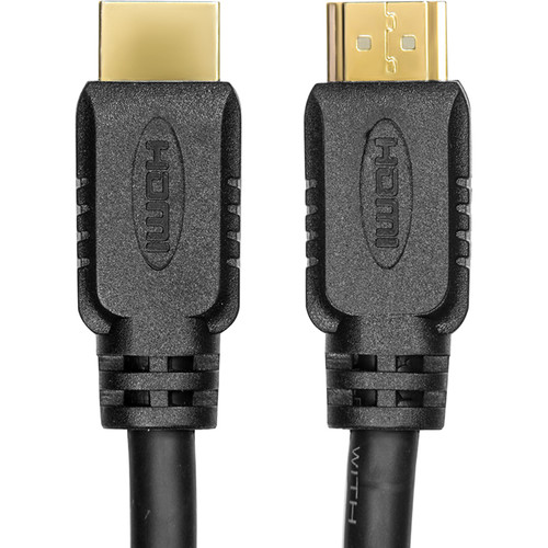 Rocstor Y10C161-B1 Premium High-Speed HDMI Cable with Ethernet (Black 10')
