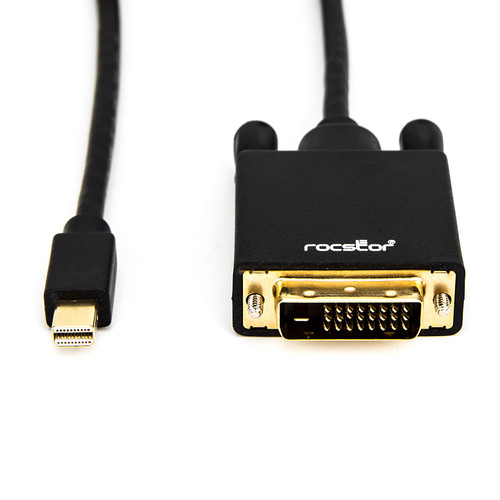 Rocstor Mini DisplayPort to DVI-D Male Cable (6')