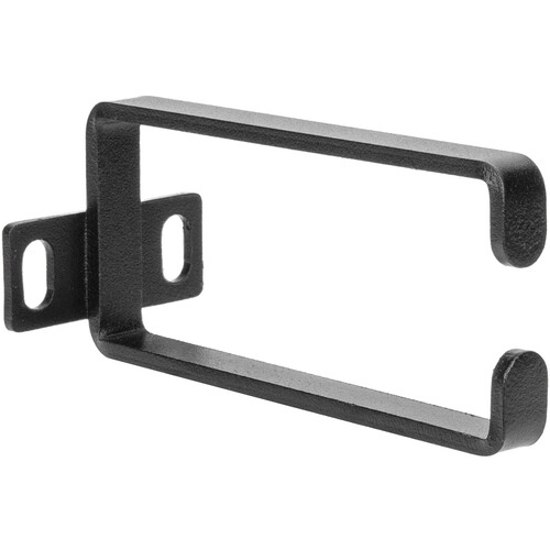 Rocstor Vertical Server Rack Cable Management D-Ring Hook (1 RU Black)