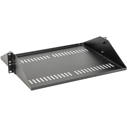 Rocstor Universal Cantilever Vented Rack Shelf for 2-Post Rack (14
