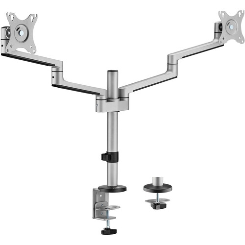 Rocstor ErgoReach EP14 Premium Aluminum Articulating Dual-Screen Mount