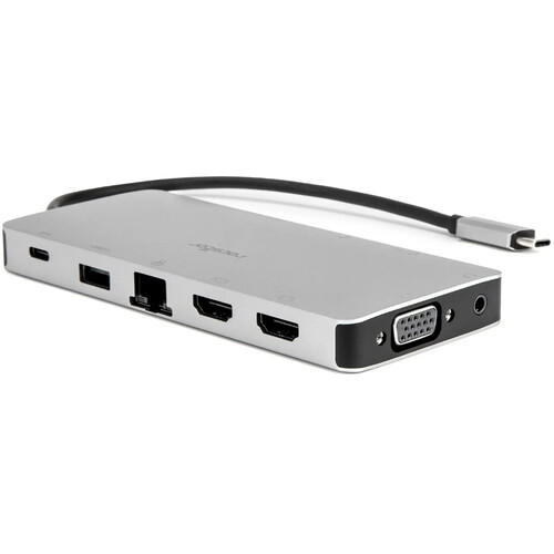 Rocstor USB-C 12-in-1 Multi-Port Adapter (Space Gray)
