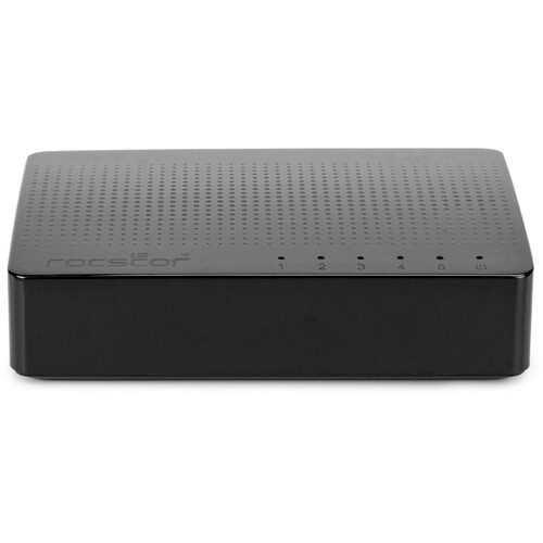 Rocstor JetConnect JC05 5-Port Gigabit Unmanaged Network Switch
