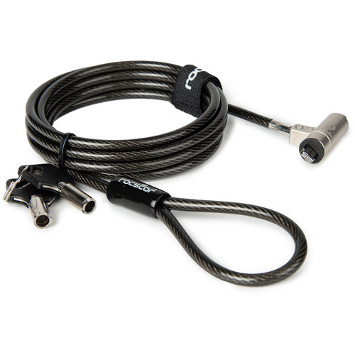 Rocstor Rocbolt C22 Slim Security Cable with Key Lock (6' TAA)