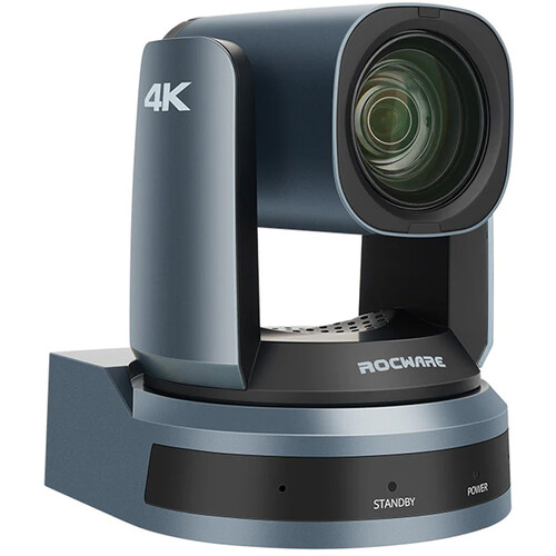 ROCWARE RC841U 4K UHD PTZ Camera with Auto Framing & Humanoid Tracking