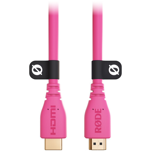 RODE HDMI 2.0 Cable (4.9' Pink)