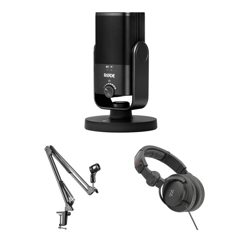 Rode NTUSB Mini USB Microphone Kit with Broadcast Arm and