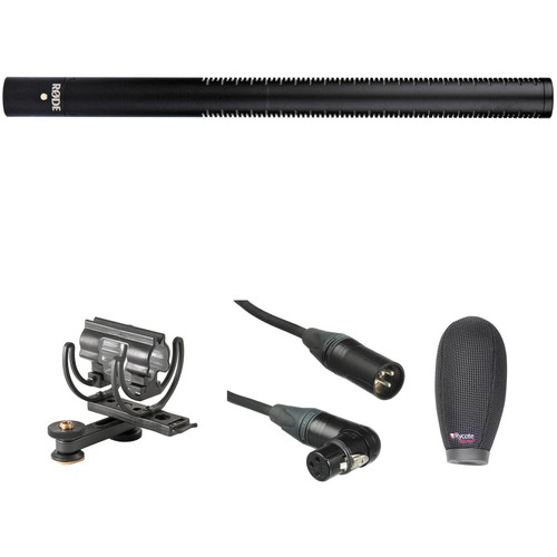 Rode NTG3B Moisture-Resistant Shotgun Microphone Kit with Shoe