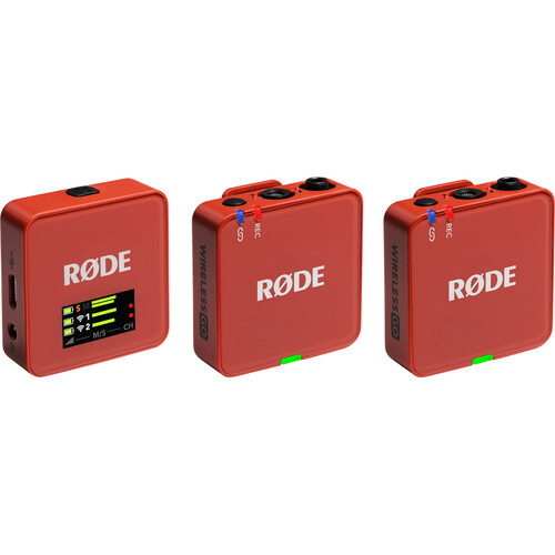 RODE Wireless GO (Gen 3) 2-Person Compact Digital Wireless Microphone System/Recorder (2.4 GHz Clay)