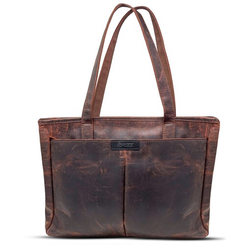 Rofozzi Voyager Leather Laptop Tote