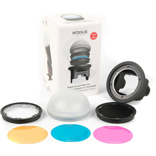 Rogue Photographic Design Round Flash Kit + Flash Adapter V2 (Standard)