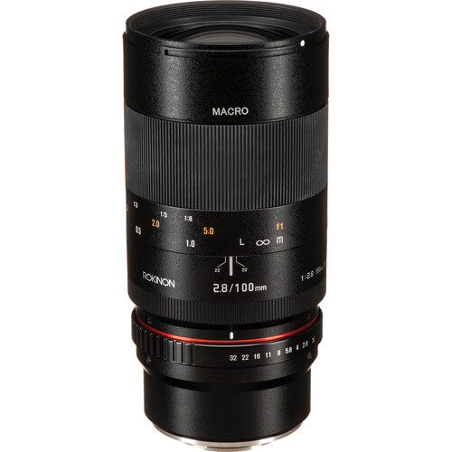 シネマレンズ Rokinon 100mm macro EFマウント 即日発送・新品 - dcsh