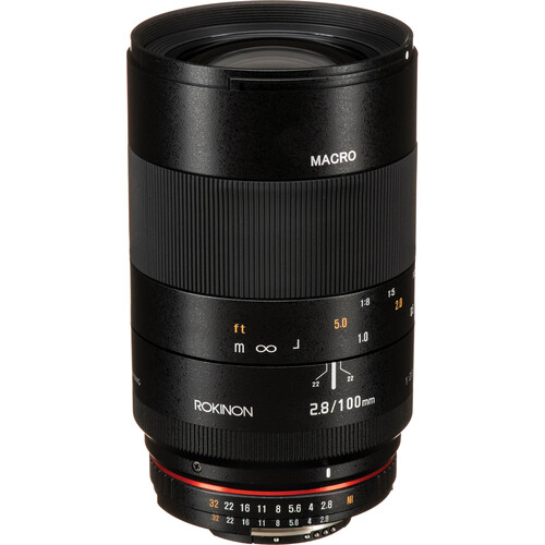 Rokinon 100mm f/2.8 Macro Lens for Nikon F