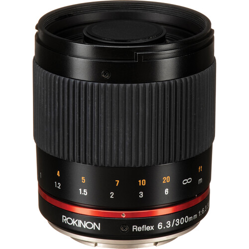 Rokinon Reflex 300mm f/6.3 ED UMC CS Lens for Fujifilm X Mount (Black)