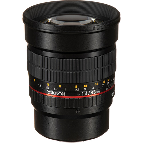 Rokinon 85mm f/1.4 AS IF UMC Lens for Micro Four Thirds Mount