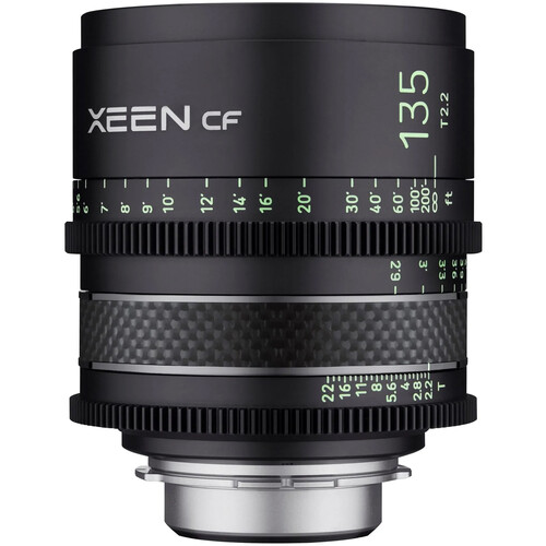 Rokinon XEEN CF 135mm T2.2 Cine Lens (E Mount Feet)