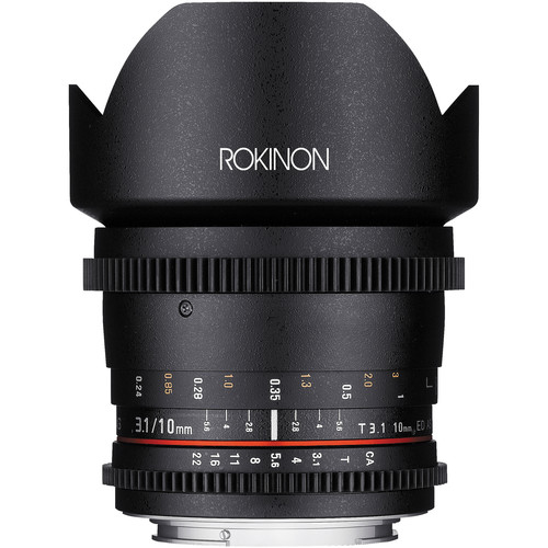 Rokinon 10mm T3.1 Cine Lens for Nikon F Mount