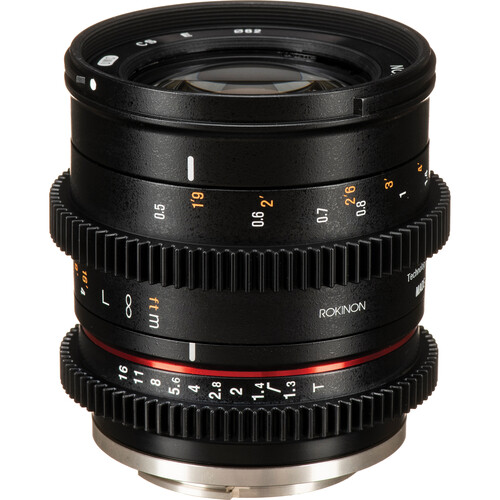 Rokinon 50mm T1.3 Compact High-Speed Cine Lens for Sony E