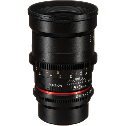 Rokinon 35mm T1.5 Cine DS Lens for Micro Four Thirds DS35M-MFT